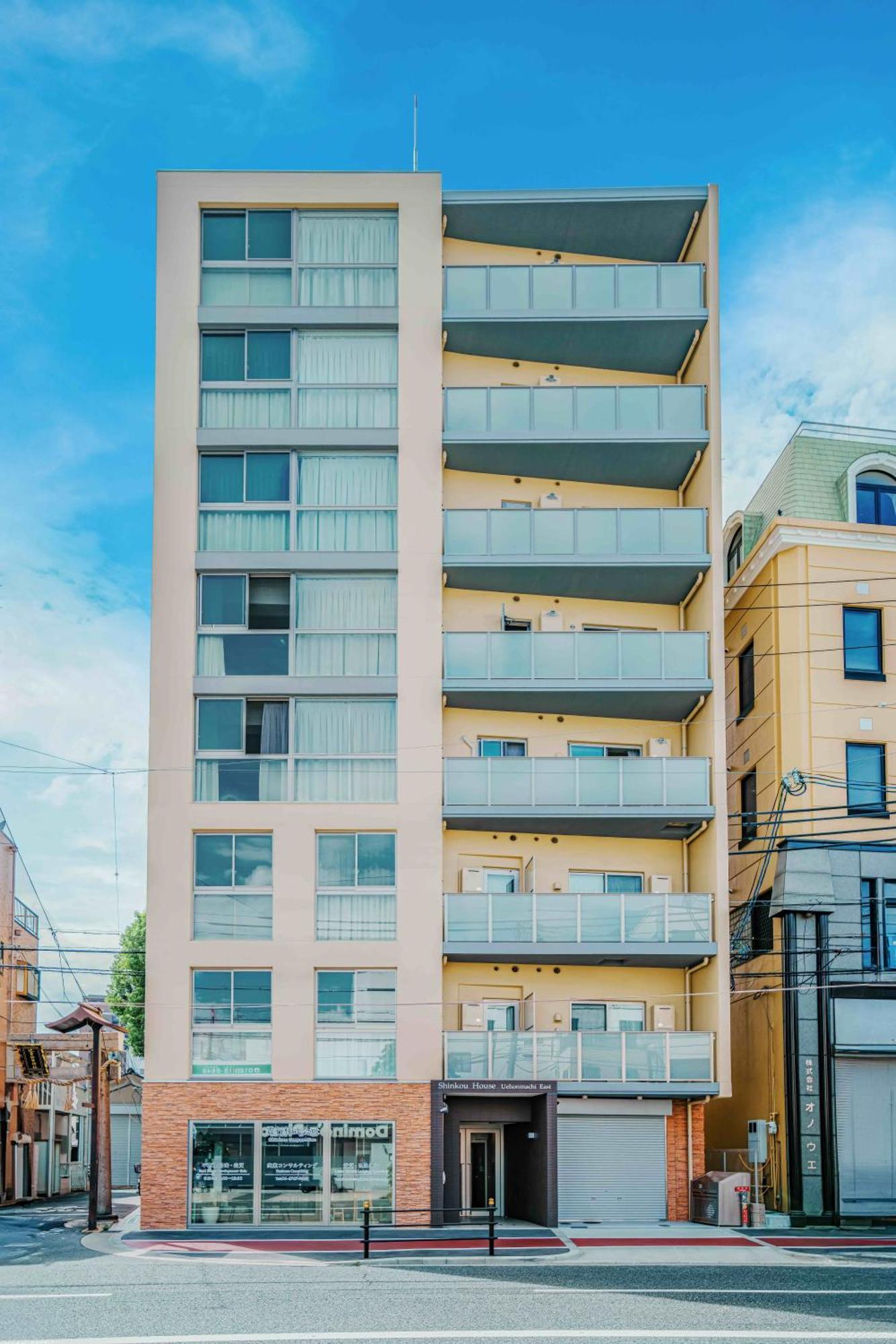 Shinkou House Ue Apartman Oszaka Kültér fotó