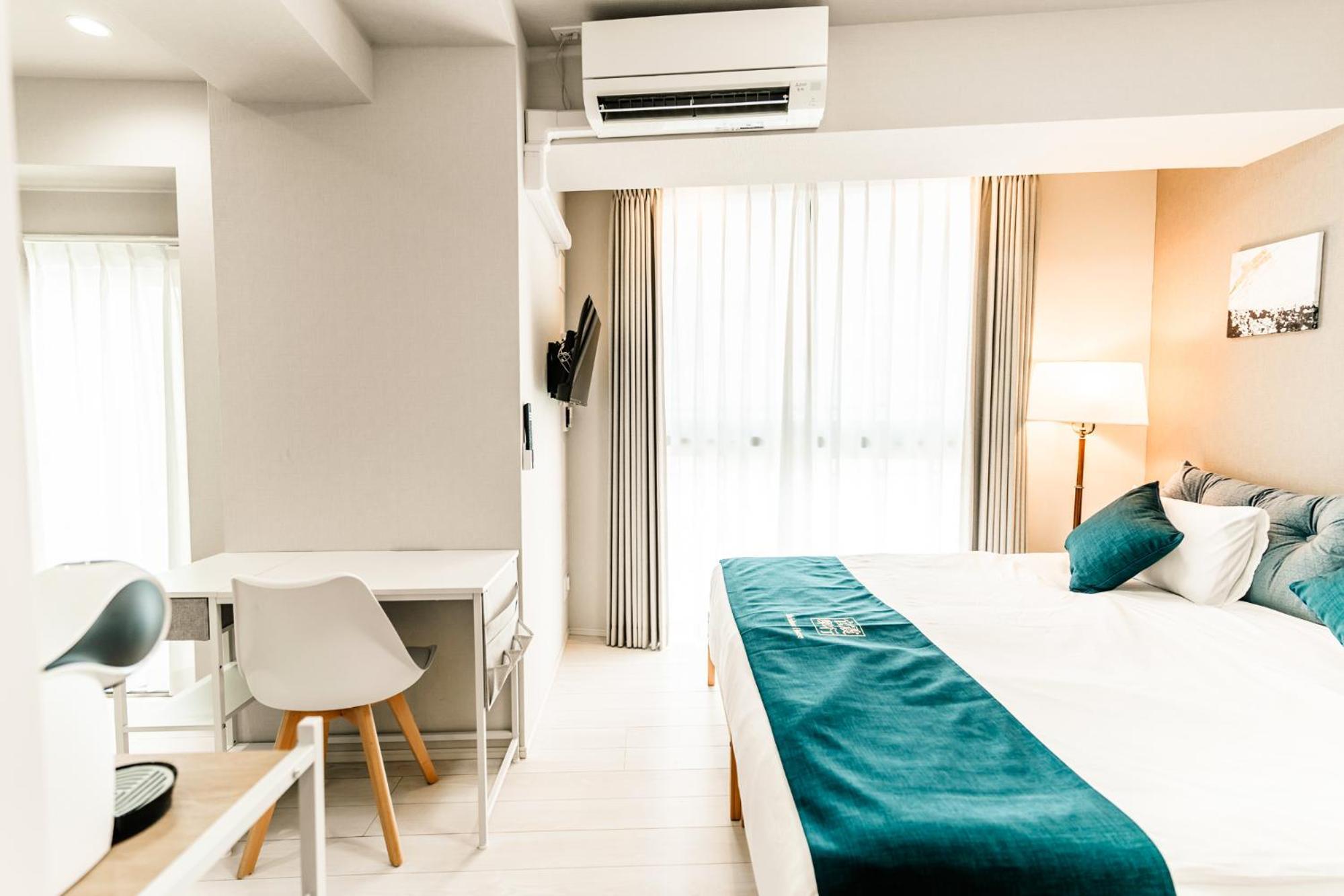 Shinkou House Ue Apartman Oszaka Szoba fotó
