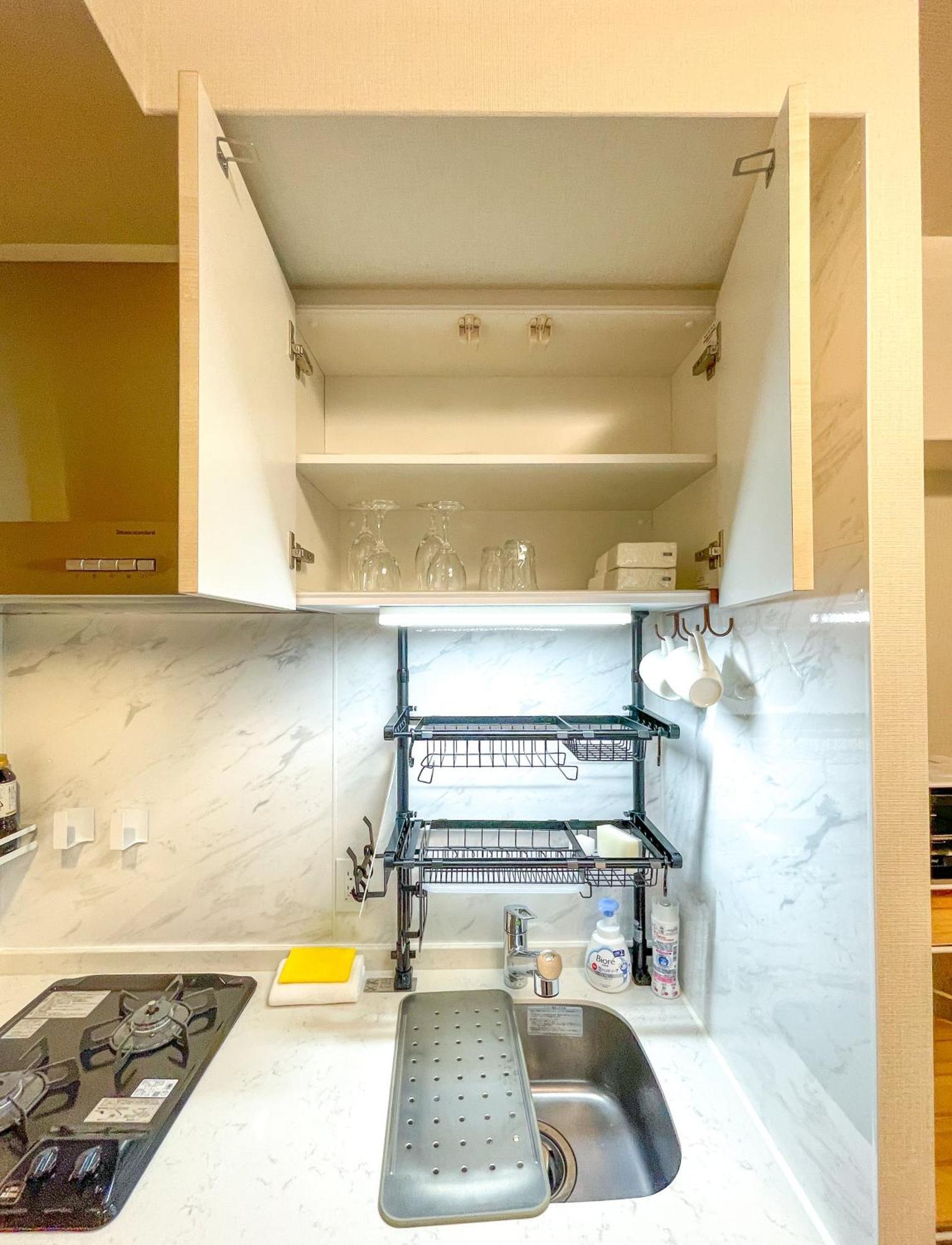 Shinkou House Ue Apartman Oszaka Szoba fotó
