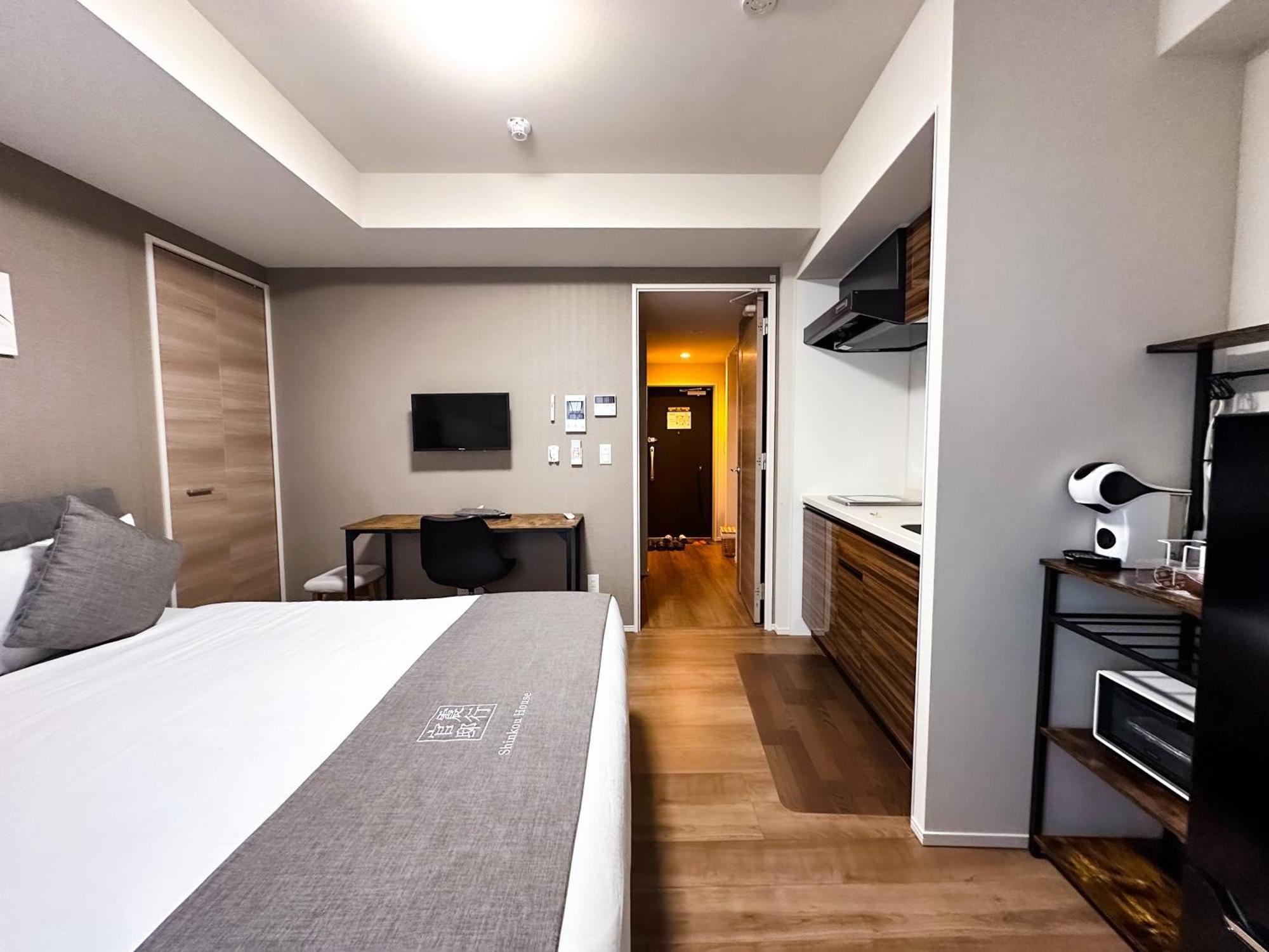 Shinkou House Ue Apartman Oszaka Kültér fotó
